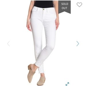 Frame Le Skinny de Jeanne Embroidered Jeans